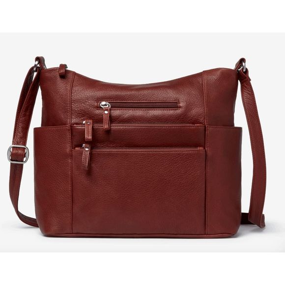 Osgoode Marley Handbags - Osgoode Marley NWT Everyday Tote in Brandy Brown Leather Crossbody, MSRP $250